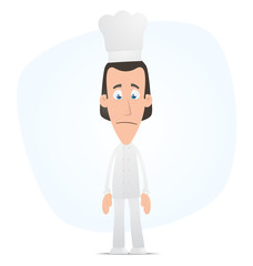 Sad chef