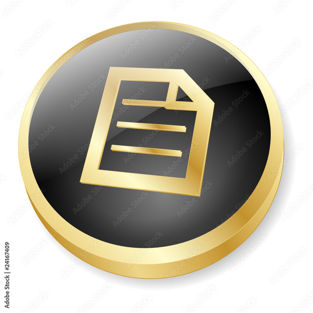 Poster document web button (format manual read news files copy edit)