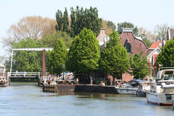 City of Weesp in the Netherlands