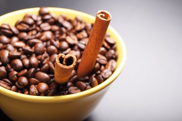 coffee and cinnamon