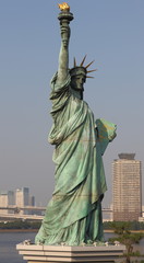 Obraz premium Statue of Liberty in Tokyo (There are 3 Statues of Liberty)