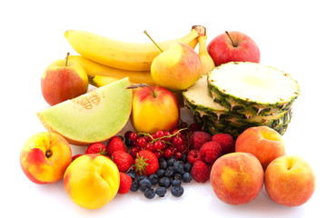 Naklejka na ściany i meble Fresh summer fruit