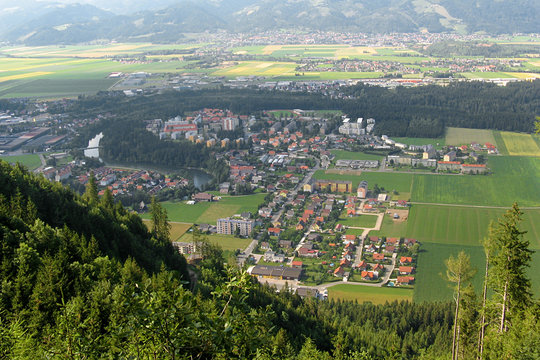Luftbild von Judenburg