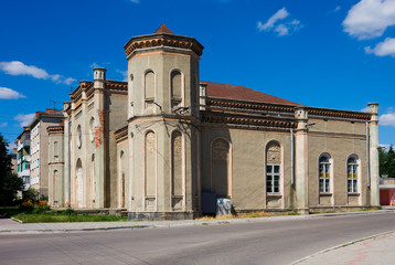 Fototapeta na wymiar Synagoga w Czortków, Ukraina