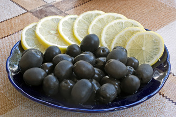 black olives