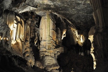 Cueva de Postojna en Eslovenia.