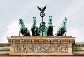 Obraz premium BRANDENBURG GATE in Berlin