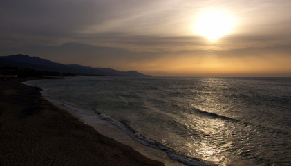 littoral kabyle un soir d'&eacute;t&eacute;
