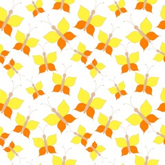 Seamless butterfly pattern