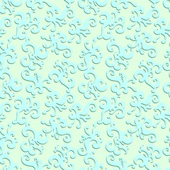 Seamless ornament pattern