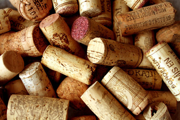 Wine corks' background