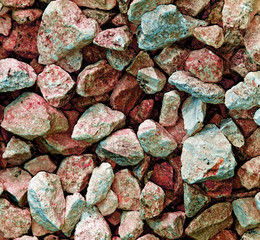 the raw turquoise (Calaite)