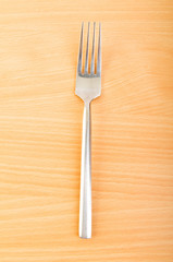 Table utensils on the wooden table