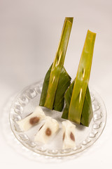 Dessert from powder and coconut