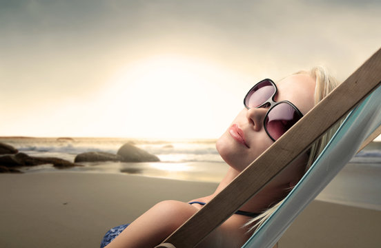 Sunbathing
