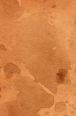 Brown old stained textured blank cardboard background