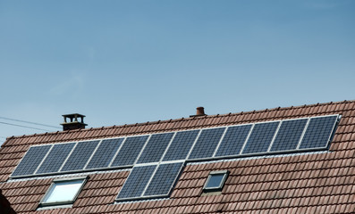 panneaux photovolta&iuml;ques