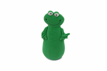 Funny green skittle toy