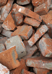 Heap of bricks