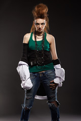 glam punk girl