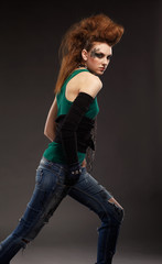 glam punk girl