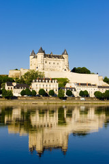 Fototapeta na wymiar Saumur, Pays-de-la-Loire, France