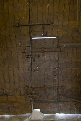 door's detail, Chateau du Moulin, Centre, France