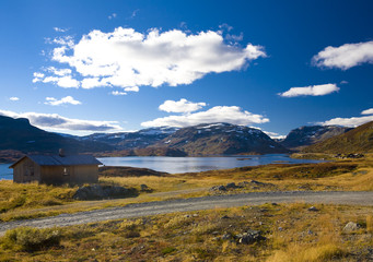 landscape of Southern Vestlandet, Norway