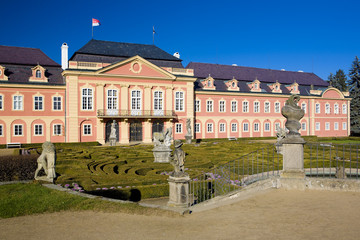 Fototapeta na wymiar Dobris Palace, Czech Republic
