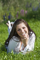 Nice smile from women
