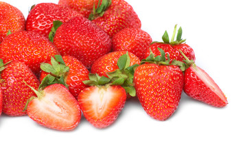 Fresh and tasty strawberries
