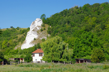 ferme dans la réserve naturelle des coteaux de la Seine