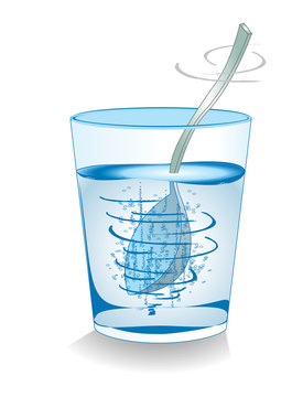 Vaso cuchara