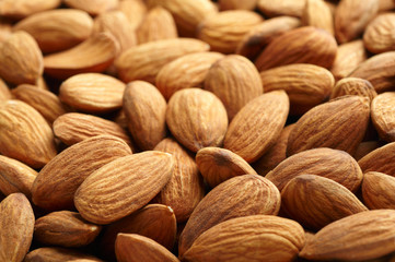 Fototapeta premium Almonds background