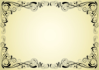 Retro frame design