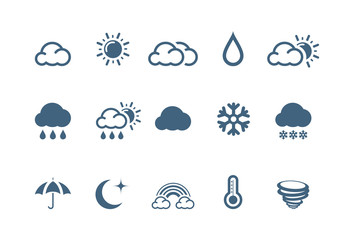 Weather icons | Piccolo series