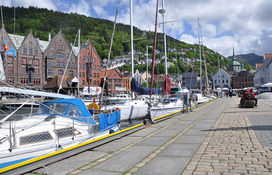 Bergen Quayside Norway