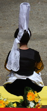 costume traditionnel breton,bigoudenne,finist&egrave;re,bretagne