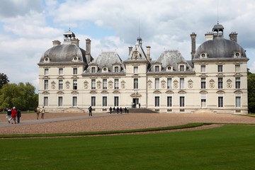 Fototapeta na wymiar chateau de la Loire