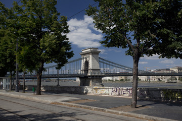 Budapest, Street to Chain bridge