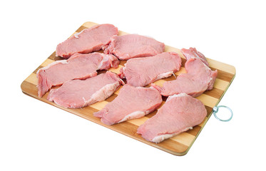 Slices of tenderloin