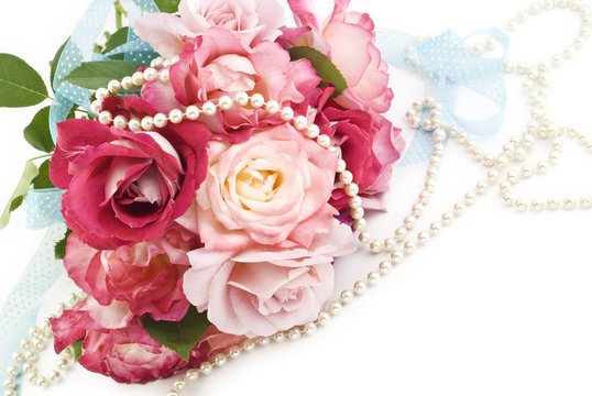 Spring Rose Bridal Bouquet