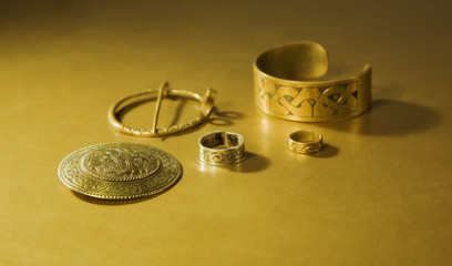 Jewels with ancient Slavic designs