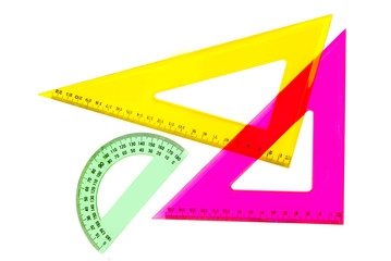 School maths/technical drawing instruments