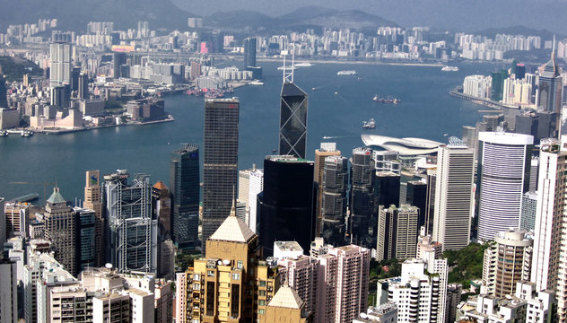 Beautiful Hong Kong citycape