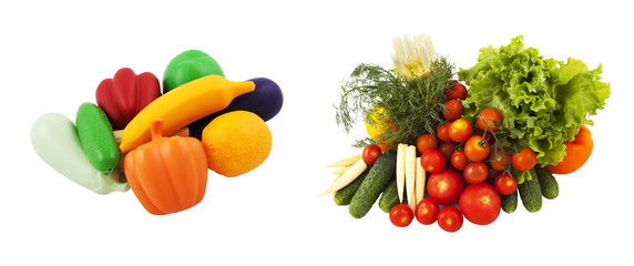 choose natural or artificial food!
