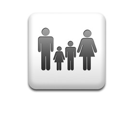 Boton cuadrado blanco familia