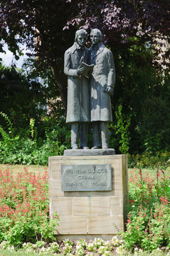 Kassel, Br&uuml;der Grimm Denkmal