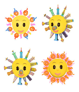 太陽のキャラクター