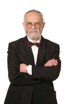 ritratto di un uome ebreo anziano